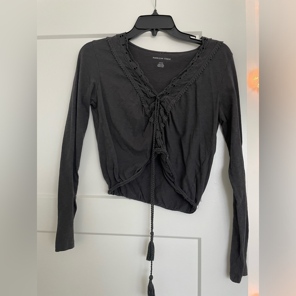 American Eagle Long Sleeve Top